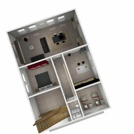 アパート Kuestenliebe 2 クックスハーフェン